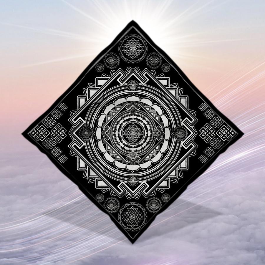 Sri Yantra Bandana – Sacred Geometry Art for Festivals & Rituals